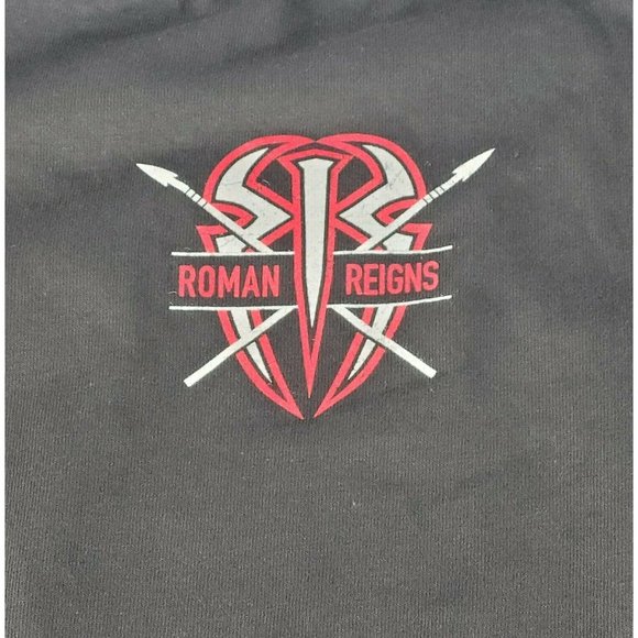 Authentic WWE Roman Reigns From Ashes to Empire T-Shirt Sz L Black/Red/Gray NWOT - Picture 6 of 8
